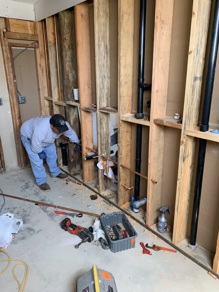 Commercial rough-in plumbing for Gas Line Repair in Garrison Park